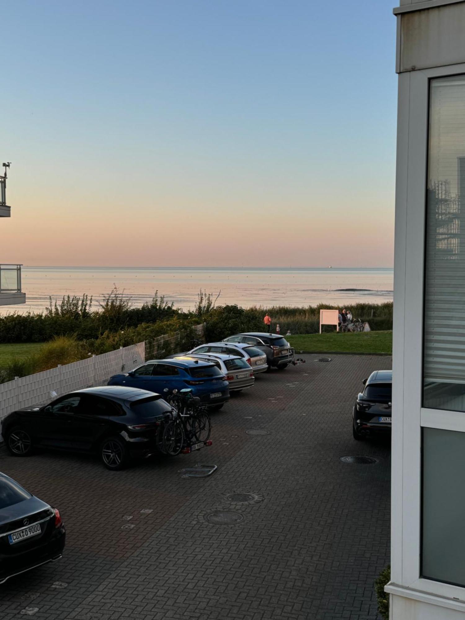 Strandjuwel In Der Seehuette Cuxhaven Duhnen- Exclusive Ferienwohnung Am Strand Mit Meerblick Exterior photo