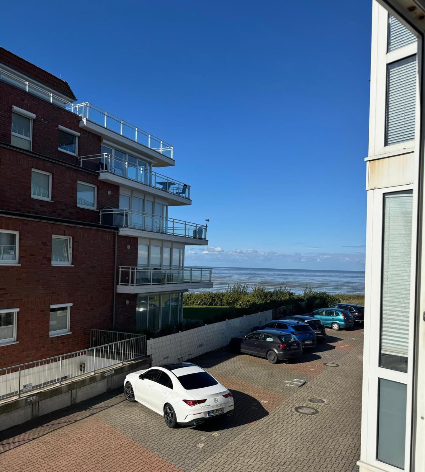 Strandjuwel In Der Seehuette Cuxhaven Duhnen- Exclusive Ferienwohnung Am Strand Mit Meerblick Exterior photo